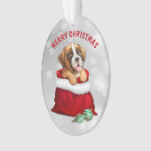 Boxer Dog Geschenk Überraschung Ornament (Vorderseite)