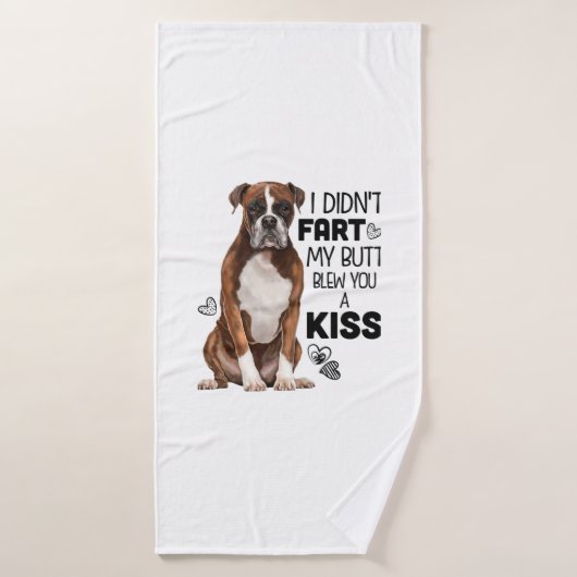 Boxer Dog Geschenke Badehandtuch (Badehandtuch)