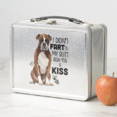 Boxer Dog Geschenke Metall Brotdose (Beispiel)