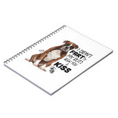 Boxer Dog Geschenke Notizblock (Linke Seite)