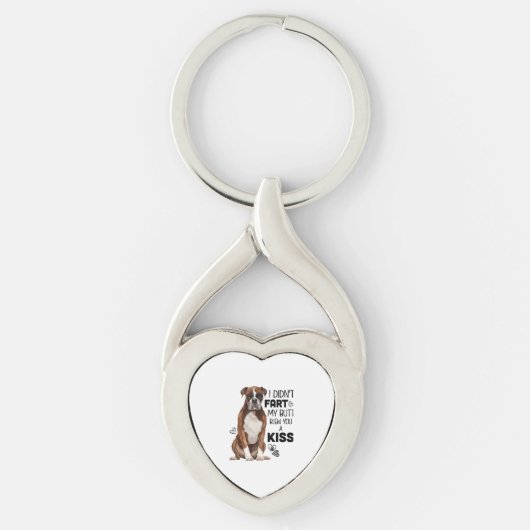 Boxer Dog Geschenke Schlüsselanhänger (Vorderseite)