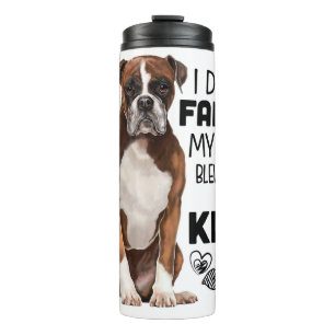 Boxer Dog Geschenke Thermosbecher