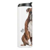 Boxer Dog Geschenke Thermosbecher (Nach links gedreht)
