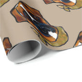 Boxer Dog Geschenkpapier (Rolleneckpunkt)