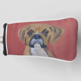 Boxer Dog Golf Headcover