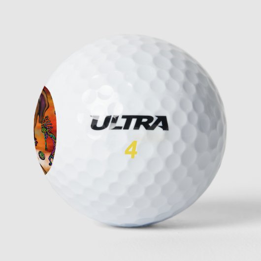 BOXER DOG GOLFBALL (Logo)