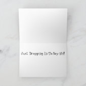 Boxer Dog Grußkarte Karte (Innenseite)