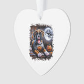 Boxer Dog Halloween Ornament (Vorderseite)
