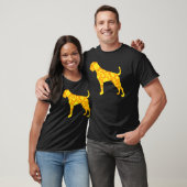 Boxer Dog Halloween Py Pumpkin Pattern T-Shirt (Unisex)