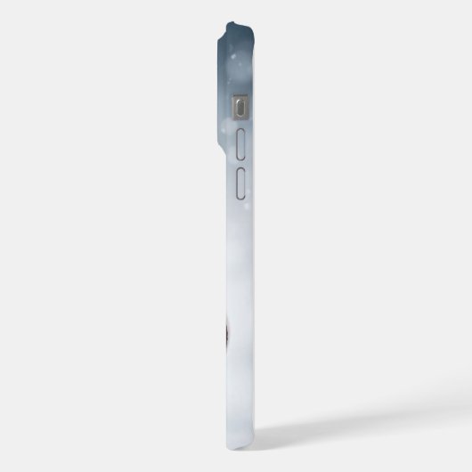 Boxer Dog im Winter iPhone Hülle (Linke Seite)