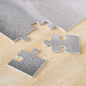 Boxer Dog in Schneeschweihnacht Puzzle (Seite)