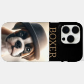 Boxer Dog in Style Case-Mate iPhone Hülle (Rückseite (Horizontal))
