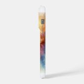 Boxer Dog in Watercolor 241024AREF117 - Watercolor iPhone Hülle (Linke Seite)