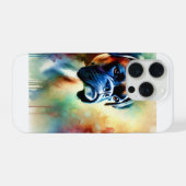 Boxer Dog in Watercolor 241024AREF117 - Watercolor iPhone Hülle (Rückseite (Horizontal))