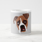 Boxer Dog Jumbo-Tasse (Vorderseite)