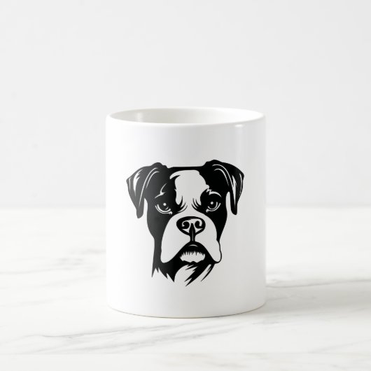 Boxer Dog Kaffeetasse (Mittel)