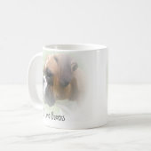 Boxer Dog Kaffeetasse (Vorderseite Links)
