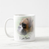 Boxer Dog Kaffeetasse (Links)