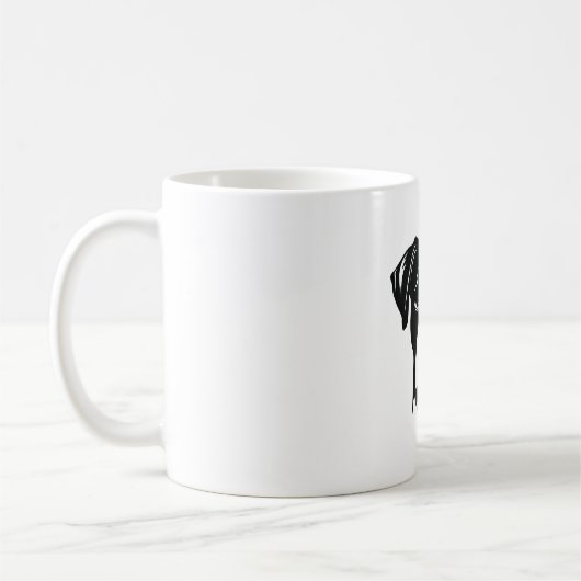 Boxer Dog Kaffeetasse (Links)