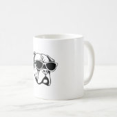 Boxer Dog Kaffeetasse (VorderseiteRechts)