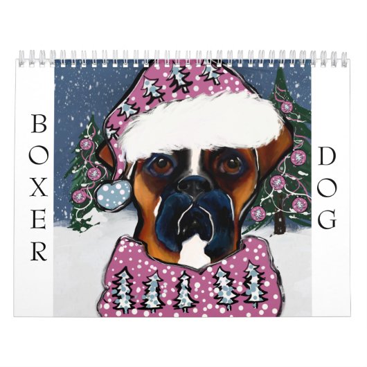 Boxer Dog Kalender (Titelbild)