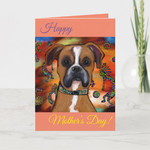 Boxer Dog Karte