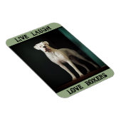 Boxer Dog Kühlschrank Magnet (Rechte Seite)