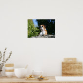 Boxer Dog Lay on Rock Poster (Küche)