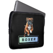 Boxer Dog - Leaps & Bounds Laptopschutzhülle (Vorne Rechts)
