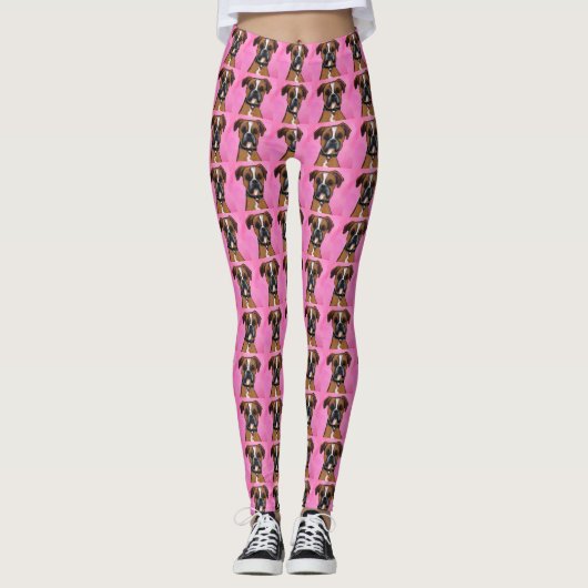 BOXER DOG LEGGINGS (Vorderseite)