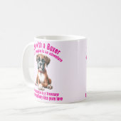 Boxer Dog Life Full of Adventures Kaffeetasse (Vorderseite Links)