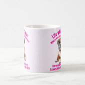 Boxer Dog Life Full of Adventures Kaffeetasse (Mittel)