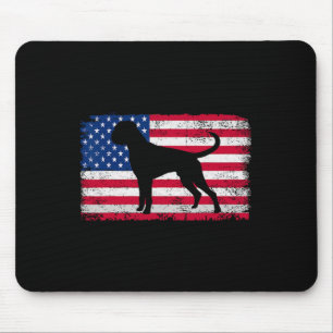 Boxer Dog Lover 4. Juli Patriotische amerikanische Mousepad