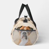 Boxer Dog Malerei unzugeschnittene ursprüngliche T Duffle Bag (Rechts)
