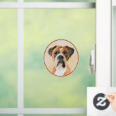 Boxer Dog Malerei unzugeschnittene ursprüngliche T Fensteraufkleber (Zuhause)