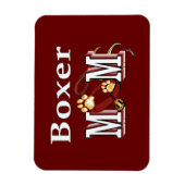 Boxer Dog MAMA Magnet (Vertikal)