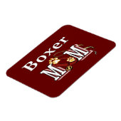 Boxer Dog MAMA Magnet (Linke Seite)