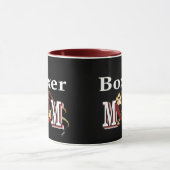 Boxer Dog MAMA Tasse (Zentrum)