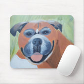 Boxer Dog Mousepad (Mit Mouse)