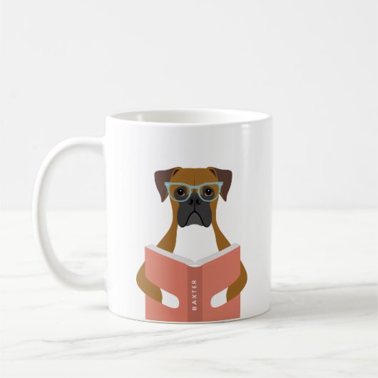 Boxer Dog Mugs Kaffeetasse (Links)