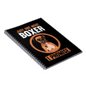 Boxer Dog Noch ein Boxer verspreche ich Boxer 150 Notizblock (Rechte Seite)