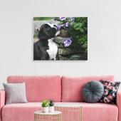 Boxer Dog Panting Leinwanddruck (Insitu (Wohnzimmer))