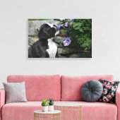 Boxer Dog Panting Leinwanddruck (Insitu (Wohnzimmer))
