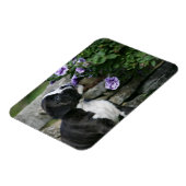 Boxer Dog Panting Magnet (Linke Seite)
