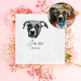 Boxer Dog Personalisiert I do to Napkins Serviette