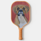 Boxer Dog Pickleball Schläger (Vorderseite)