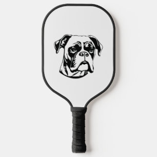 Boxer Dog Pickleball Schläger