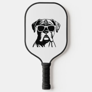 Boxer Dog Pickleball Schläger