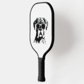 Boxer Dog Pickleball Schläger (Links)