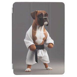 Boxer Dog Play Karate, Boxer Dog Karate Player iPad Air Hülle